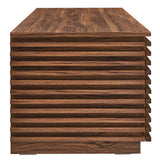 Vera Storage Bench in Walnut