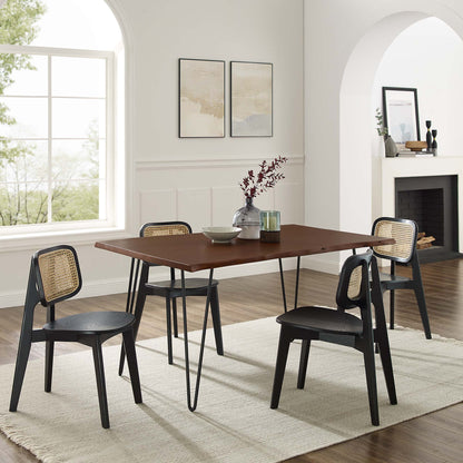 Ardor 60" Live Edge Acacia Wood Acacia Wood Dining Table by Furniture For America
