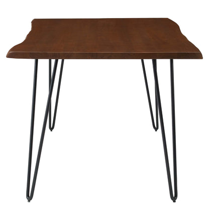 Ardor 60" Live Edge Acacia Wood Acacia Wood Dining Table by Furniture For America