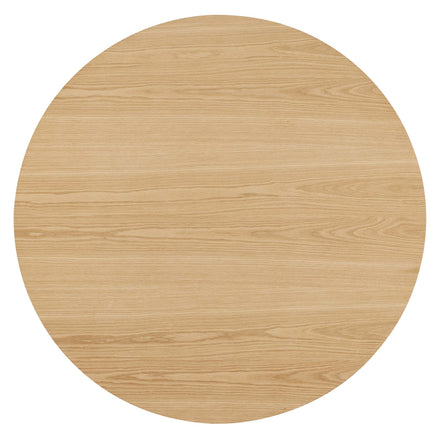 Senja 47" Round Dining Table in Oak