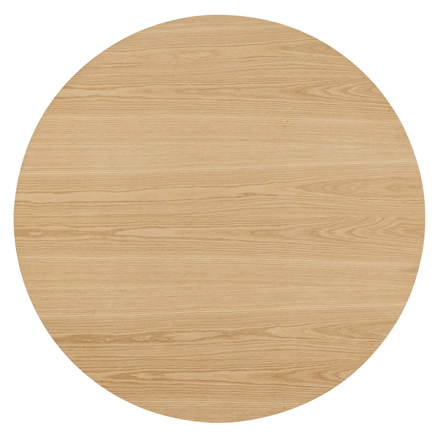 Quintessa 47" Round Dining Table in Oak