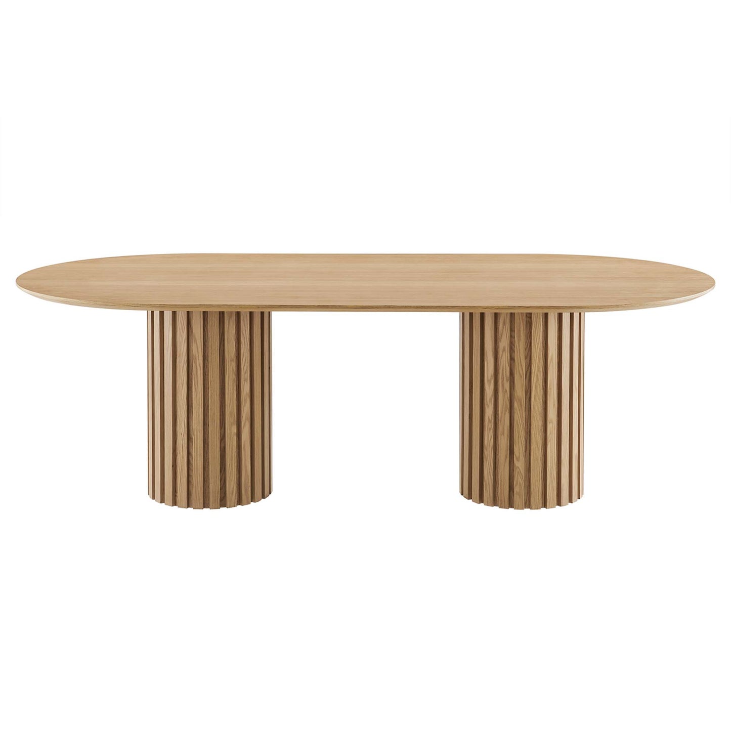 Senja 95" Oval Dining Table by Furniture For America