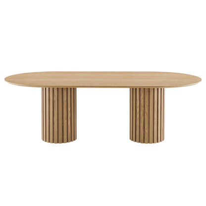 Senja 95" Oval Dining Table by Furniture For America