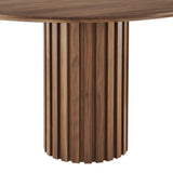 Quintessa 95" Oval Dining Table in Walnut