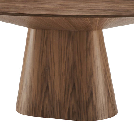 Provision 75" Oval Dining Table in Walnut