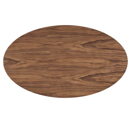 Provision 75" Oval Dining Table in Walnut