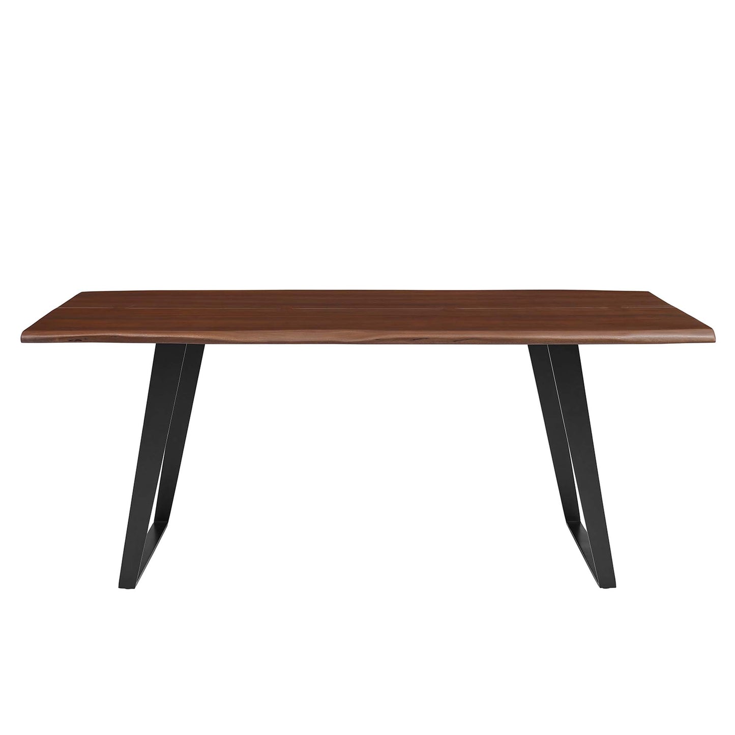 Viggo 74" Live Edge Acacia Wood Dining Table by Furniture For America