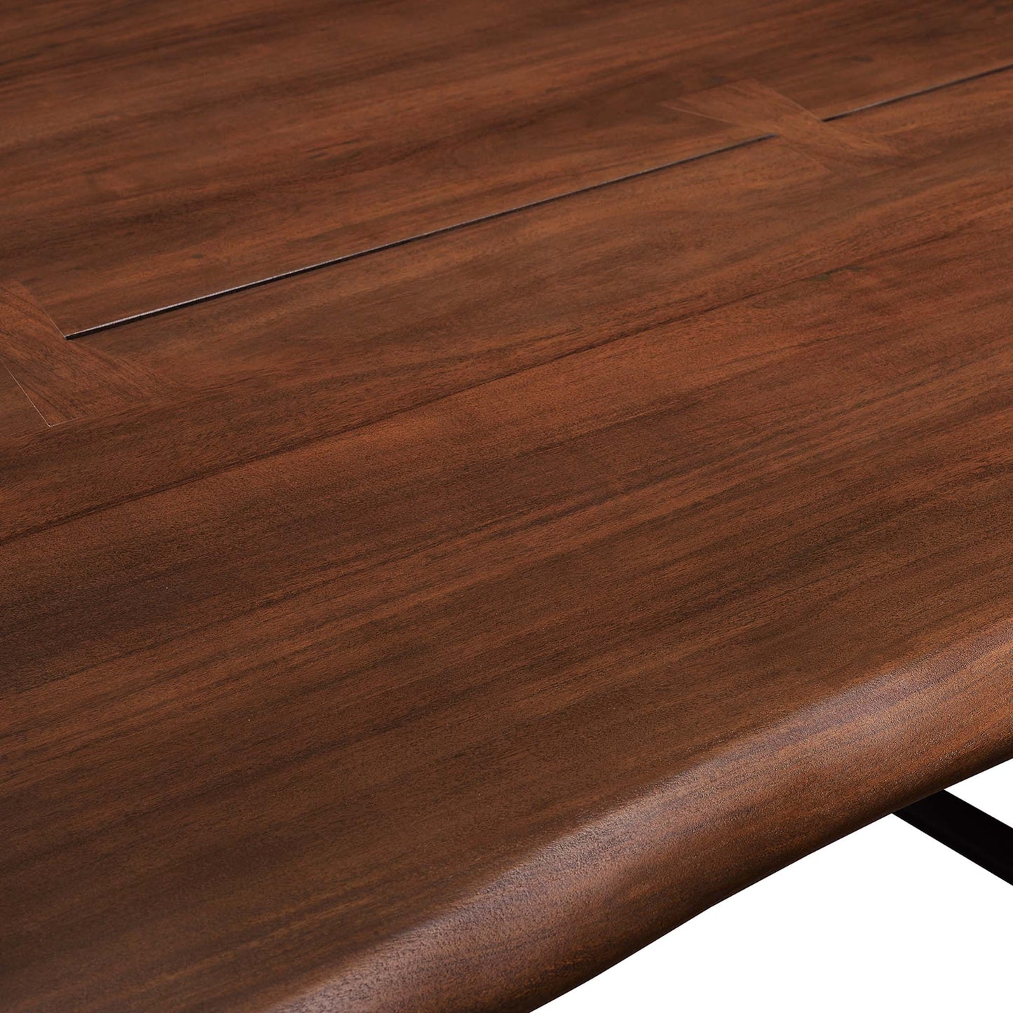 Viggo 74" Live Edge Acacia Wood Dining Table by Furniture For America