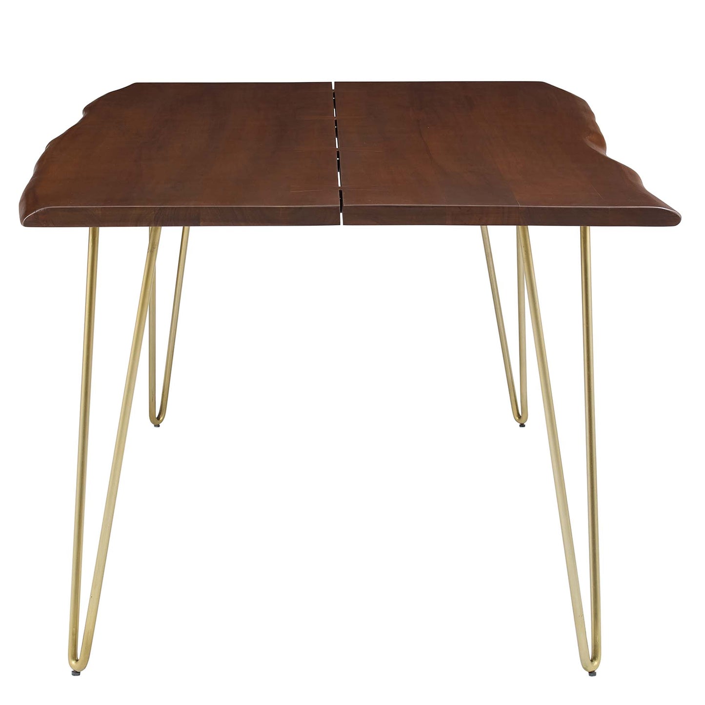 Ardor 74" Live Edge Acacia Wood Acacia Wood Dining Table by Furniture For America