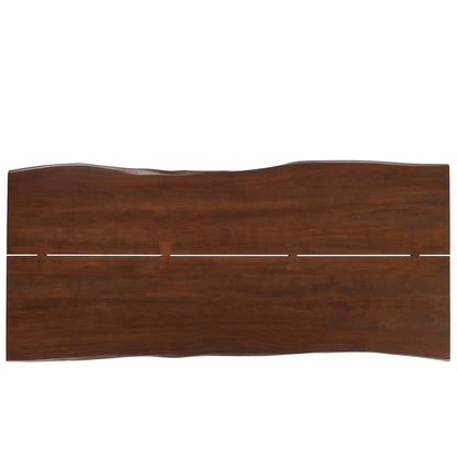 Ardor 96" Live Edge Acacia Wood Acacia Wood Dining Table by Furniture For America