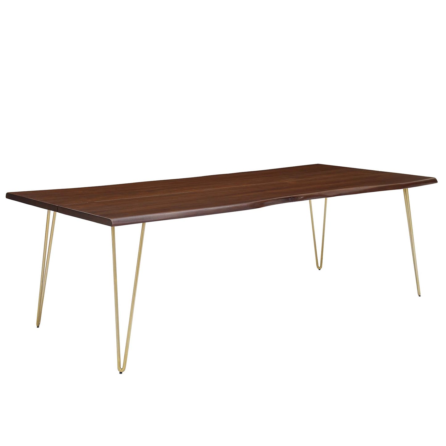 Ardor 96" Live Edge Acacia Wood Acacia Wood Dining Table by Furniture For America