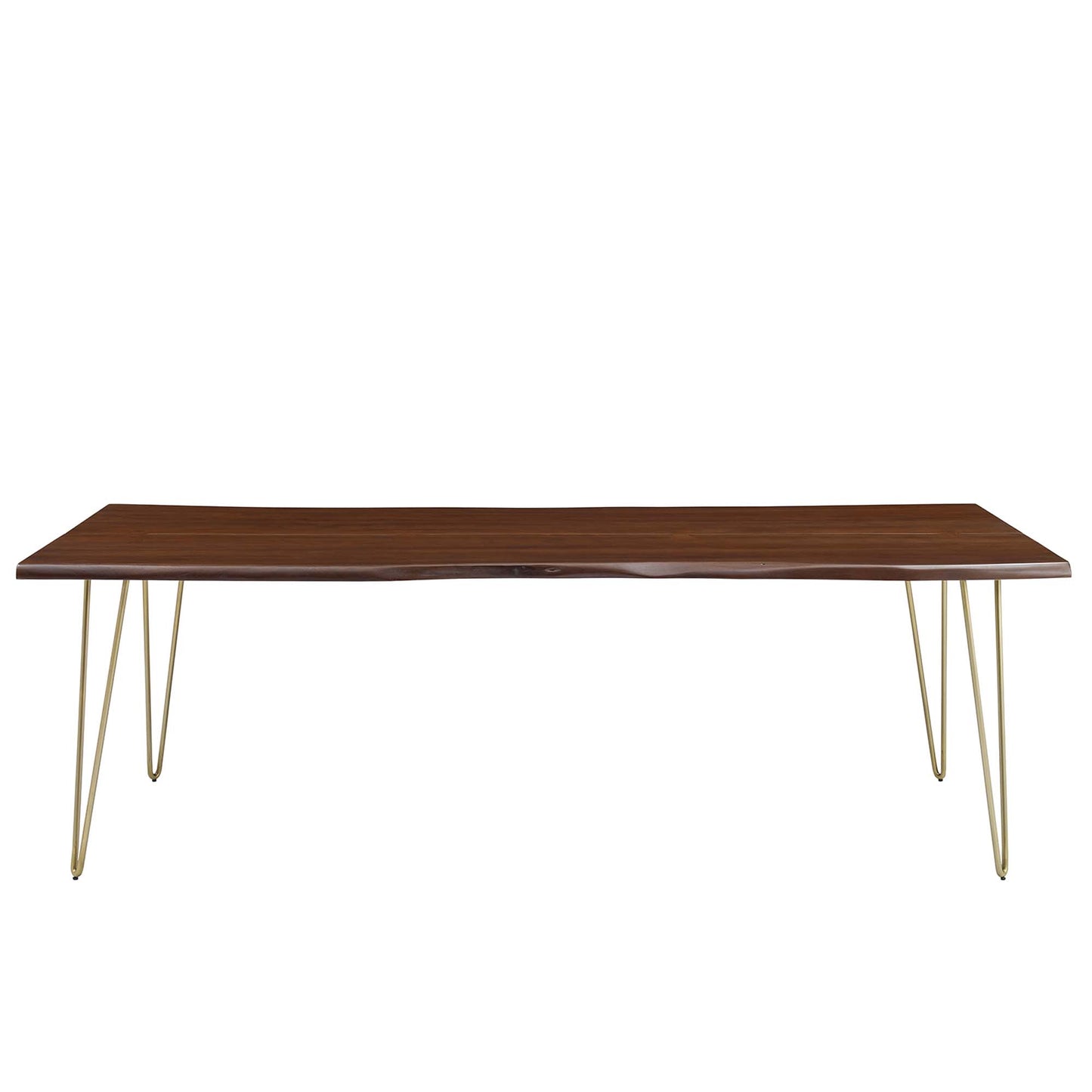 Ardor 96" Live Edge Acacia Wood Acacia Wood Dining Table by Furniture For America