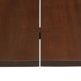 Coir 96" Live Edge Acacia Wood Acacia Wood Dining Table in Gold Walnut