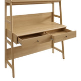 Finch Office Desk in Oak