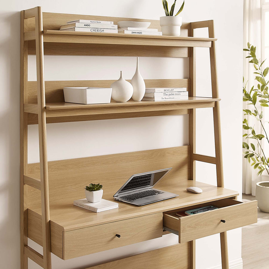 Finch Office Desk in Oak