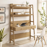Finch Office Desk in Oak