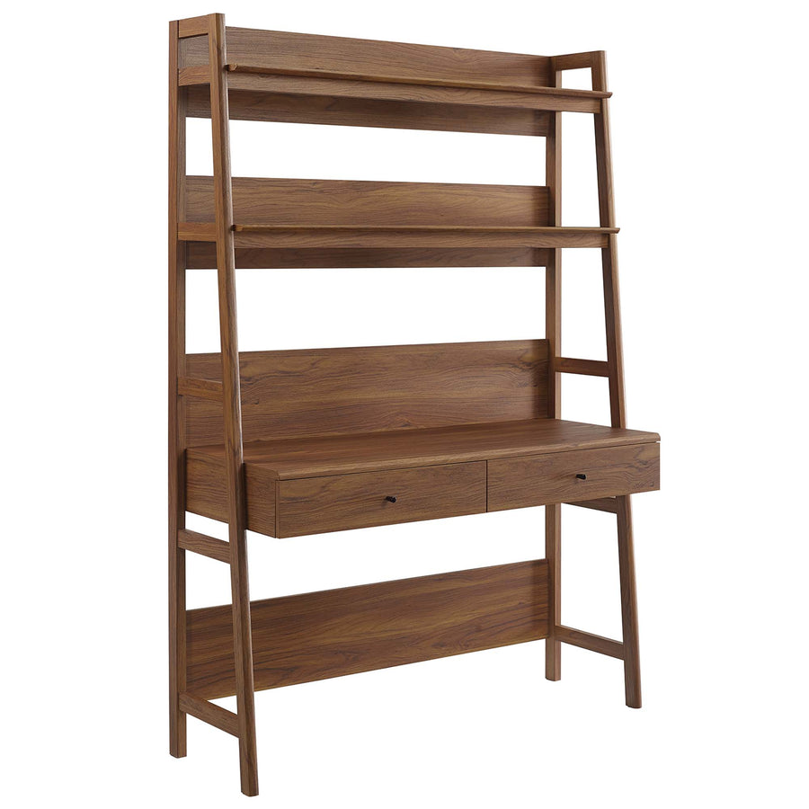 Finch Office Desk in Walnut