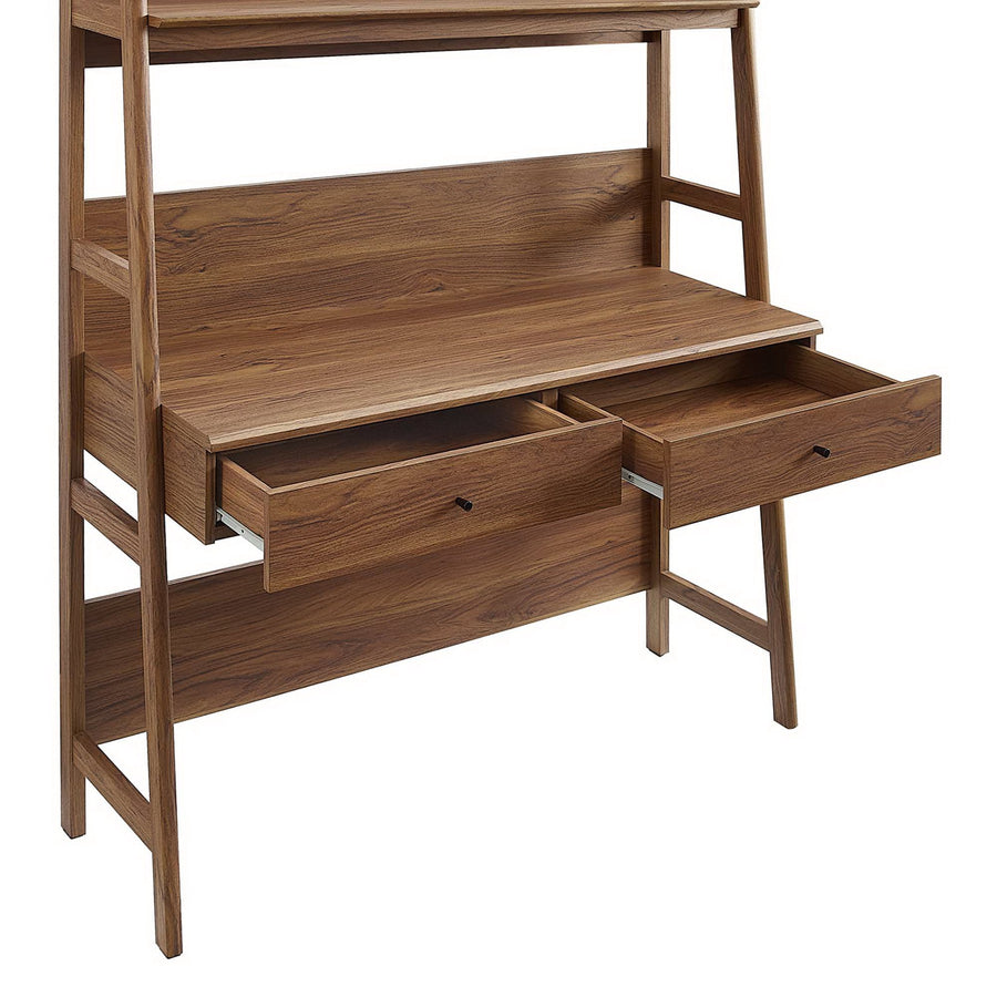 Finch Office Desk in Walnut