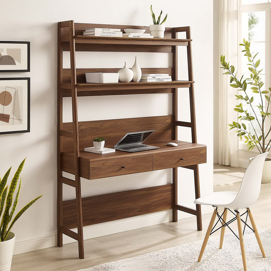 Finch Office Desk in Walnut