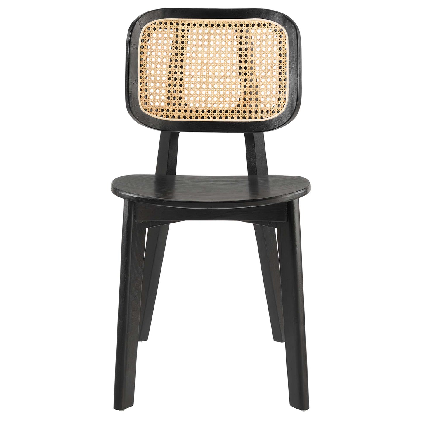 Habitat Wood Dining Side Chair Set of 2 by Furniture For America