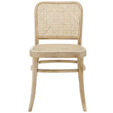 Malvasia Wood Dining Side Chair Set of 2 in Gray