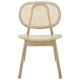 Ivor Wood Dining Side Chair Set of 2 in Gray