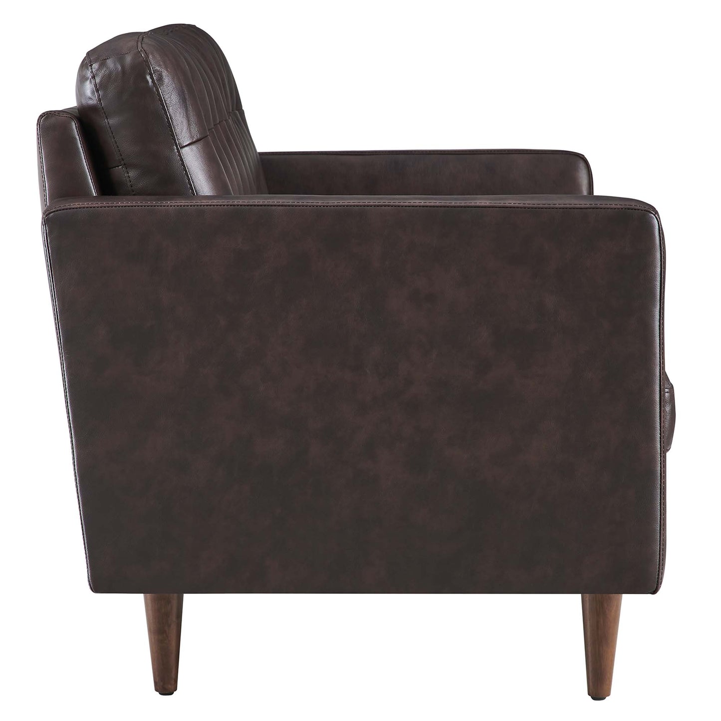 Exalt Tufted Leather Sofa by Furniture for America