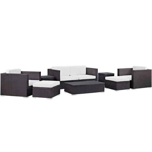 Venice 8 Piece Outdoor Patio Sofa Set by Furniture For America