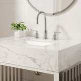Fenn 30" Bathroom Vanity in White Silver