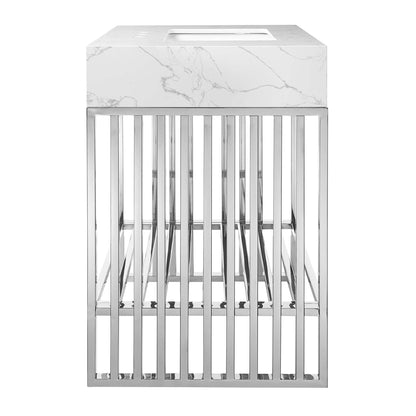 Gridiron 36" Bathroom Vanity by Furniture For America