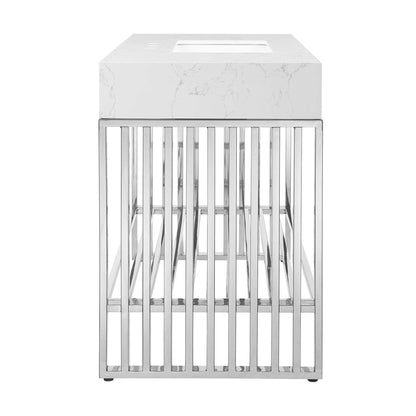 Gridiron 48" Bathroom Vanity by Furniture For America