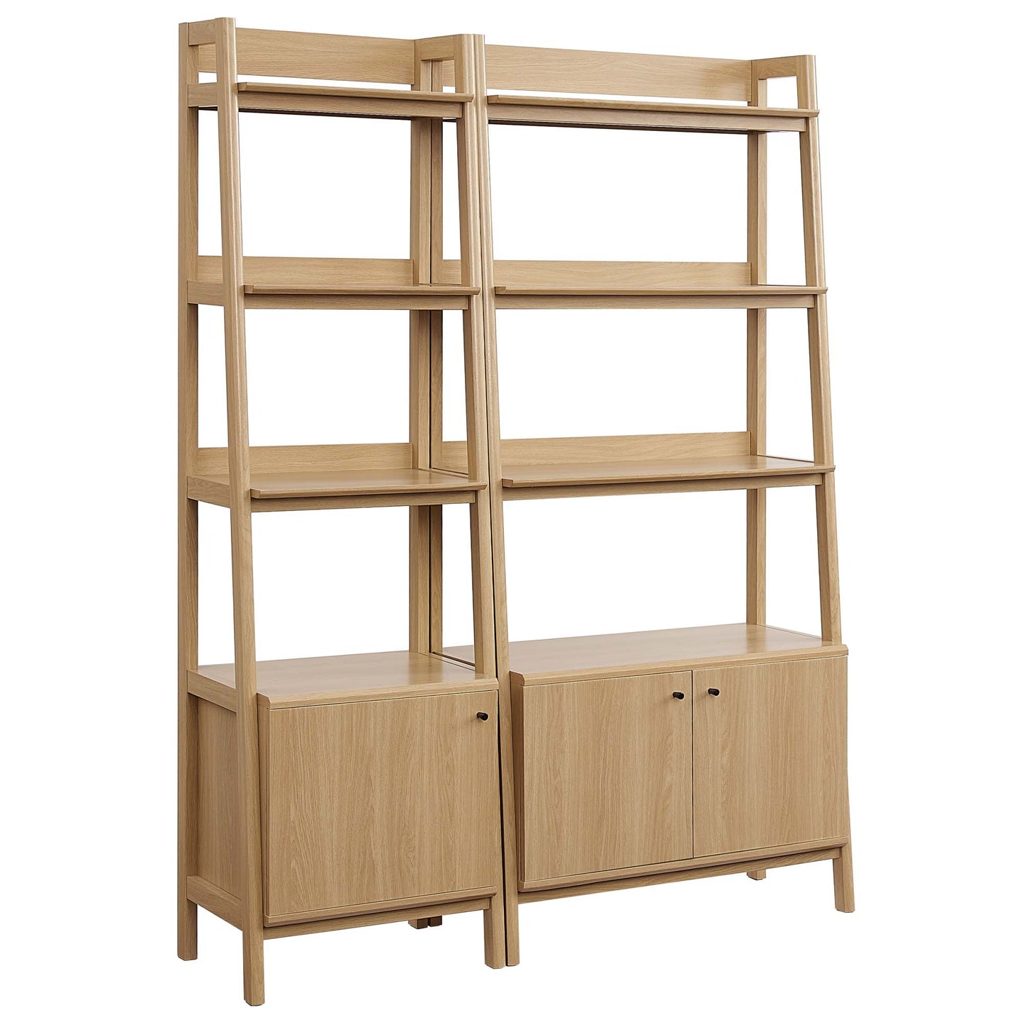 Bixby Wood Bookshelves Set of 2 by Furniture For America