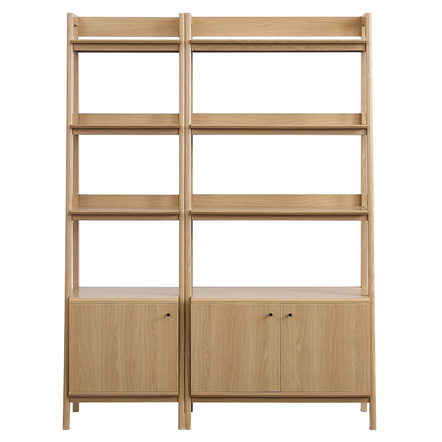 Bixby Wood Bookshelves Set of 2 by Furniture For America