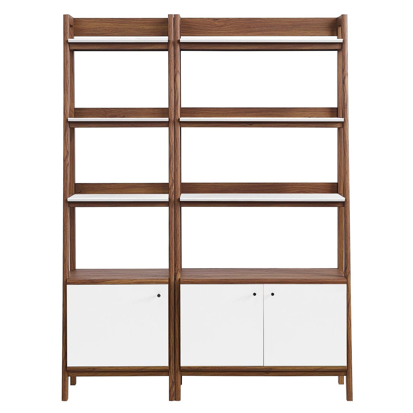 Bixby Wood Bookshelves Set of 2 by Furniture For America