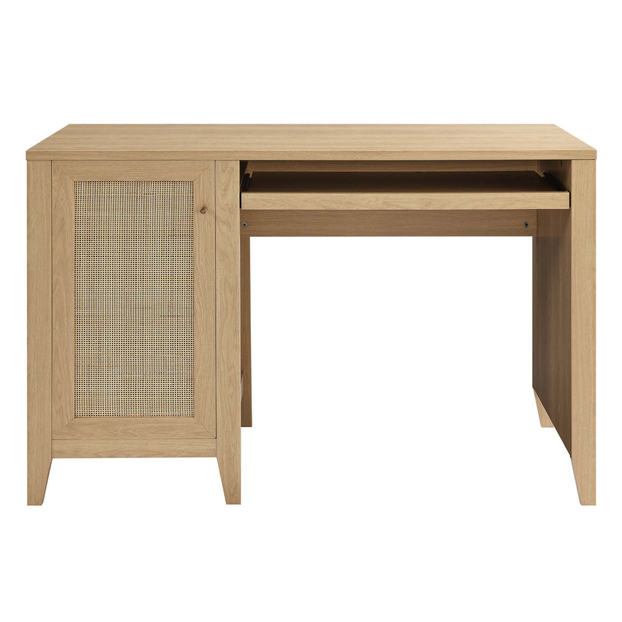 Wren 47" Office Desk in Oak