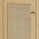 Wren 47" Office Desk in Oak