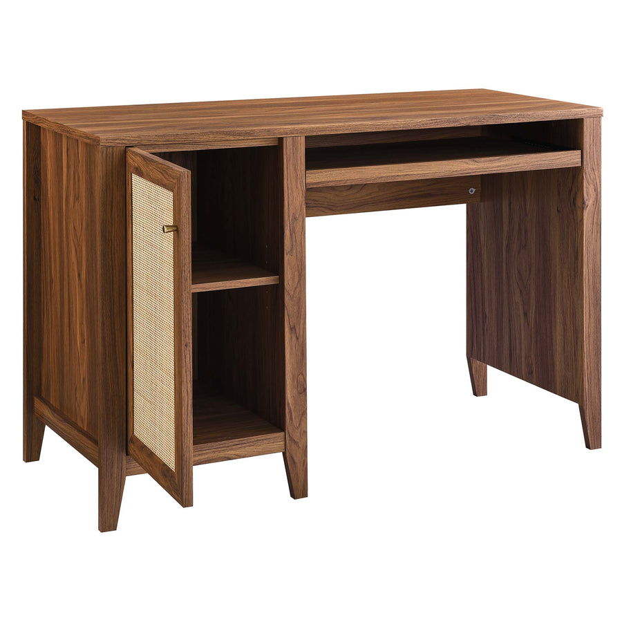 Wren 47" Office Desk in Walnut