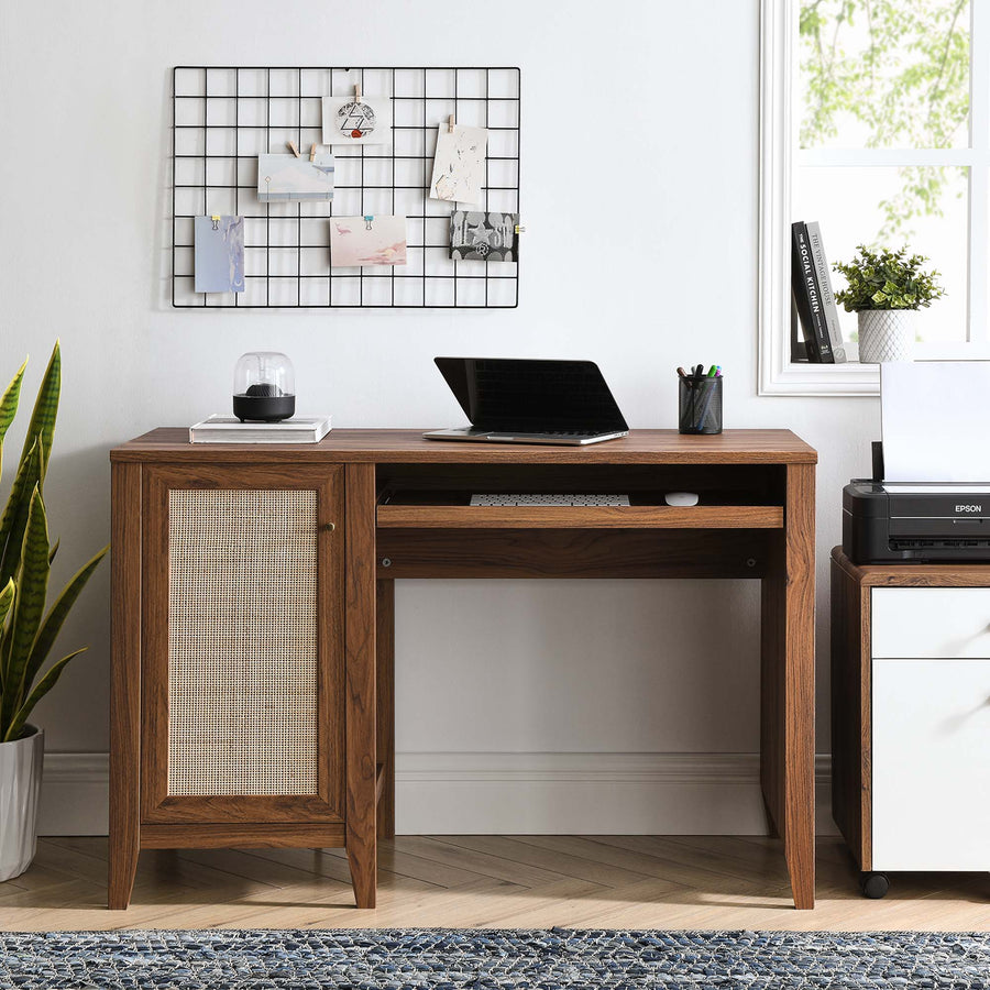 Wren 47" Office Desk in Walnut