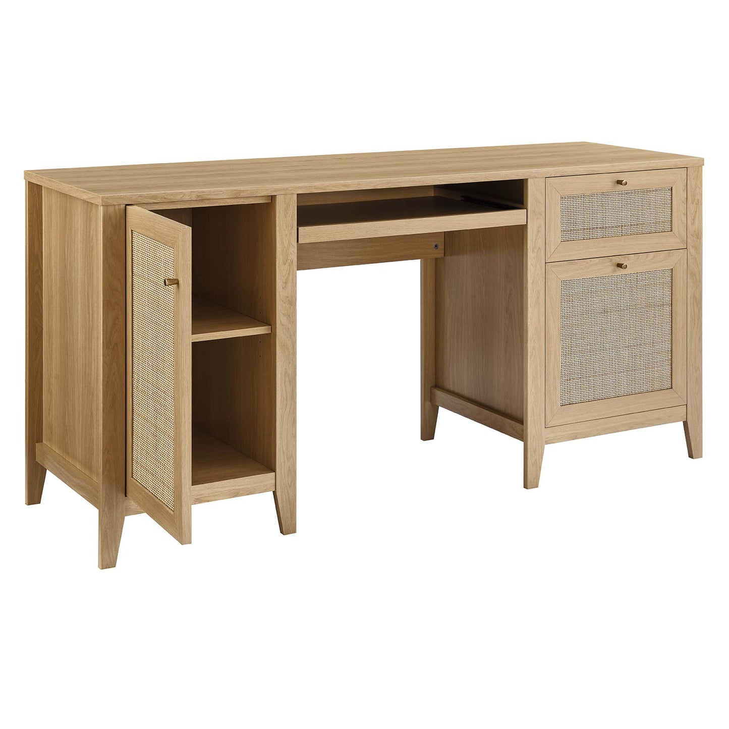 Soma 63" Office Desk by Furniture for America