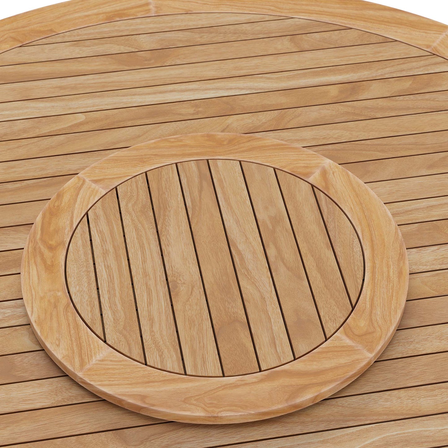 Wellspring 5-Piece Outdoor Patio Teak Wood Dining Set by Furniture For America