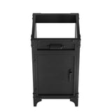 Clover 18" Bathroom Vanity Cabinet (Sink Basin Not Included) in Black Walnut