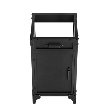 Steamforge 18" Bathroom Vanity Cabinet (Sink Basin Not Included) by Furniture For America