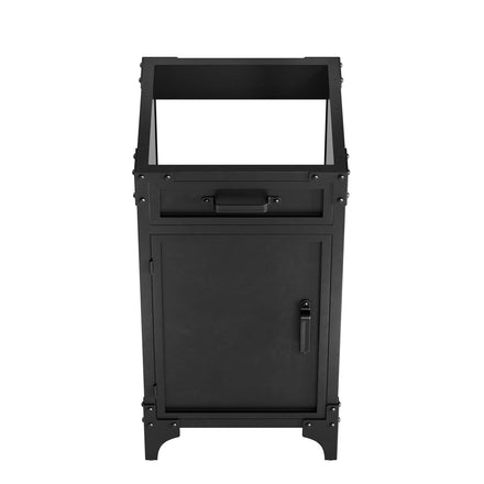 Steamforge 18" Bathroom Vanity Cabinet (Sink Basin Not Included) in Black Walnut