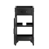 Clover 18" Bathroom Vanity Cabinet (Sink Basin Not Included) in Black Walnut