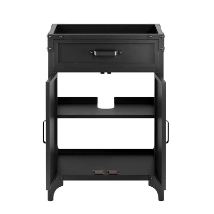 Steamforge 24" Bathroom Vanity Cabinet (Sink Basin Not Included) by Furniture For America