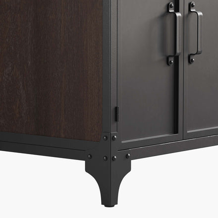 Steamforge 24" Bathroom Vanity Cabinet (Sink Basin Not Included) in Black Walnut