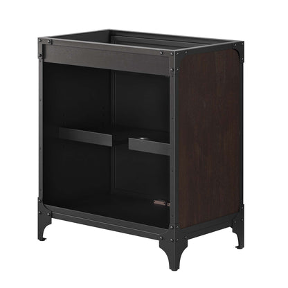 Steamforge 30" Bathroom Vanity Cabinet (Sink Basin Not Included) by Furniture For America