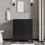 Clover 30" Bathroom Vanity Cabinet (Sink Basin Not Included) in Black Walnut