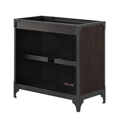 Steamforge 36" Bathroom Vanity Cabinet (Sink Basin Not Included) by Furniture For America
