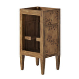 Onyx 18" Wood Bathroom Vanity Cabinet (Sink Basin Not Included) in Brown